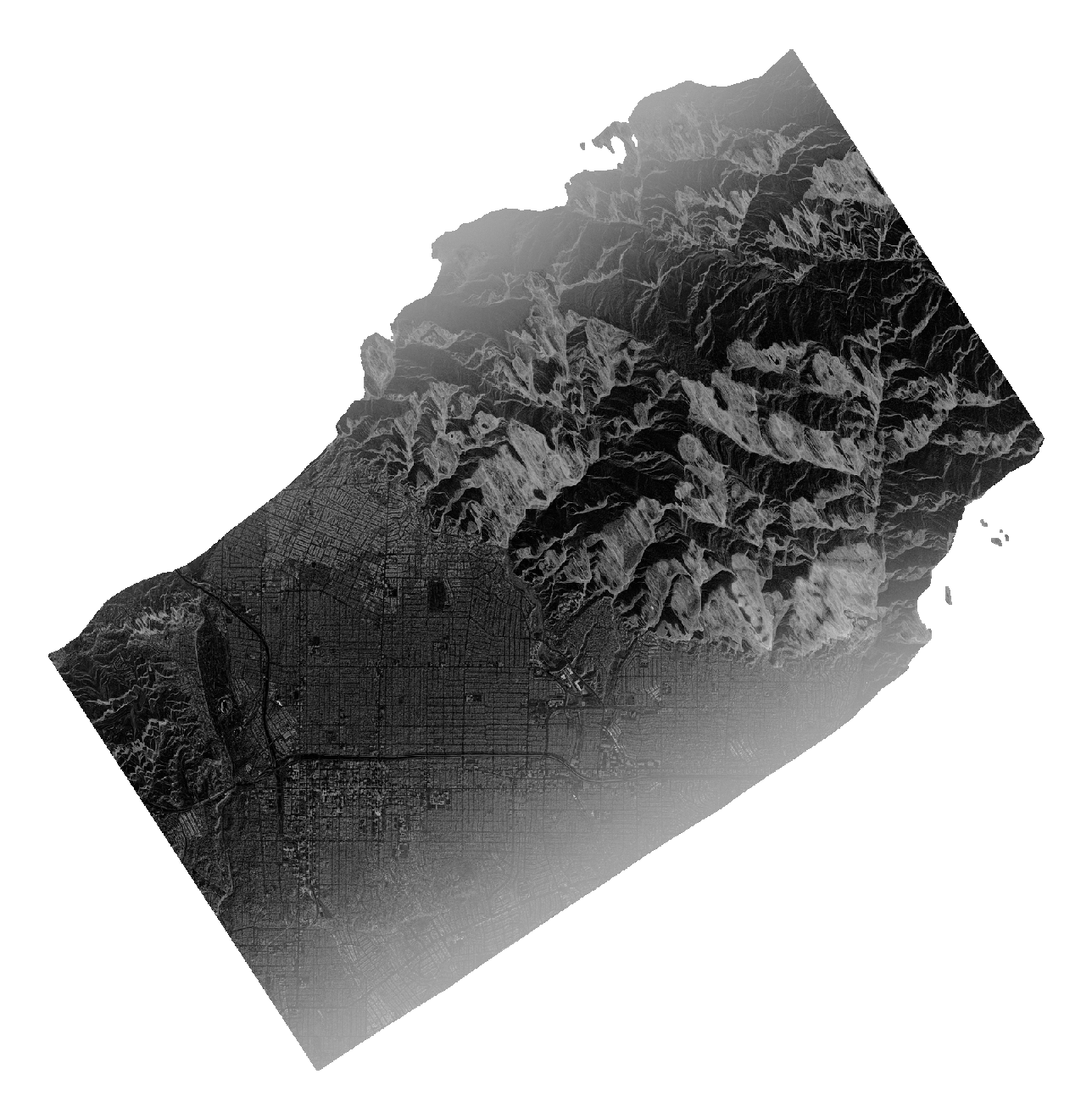 Los Angeles County, California, United States (CAPELLA C09 SS GEO HH 20250109024430 20250109024443)